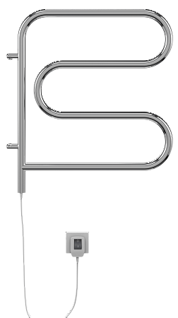 Электро 25 F-обр 600х600 поворотный Полотенцесушитель TERMINUS Будённовск - фото 2