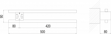 Полка Электро П2 ПРОФ 500х90 NEW Будённовск - фото 4