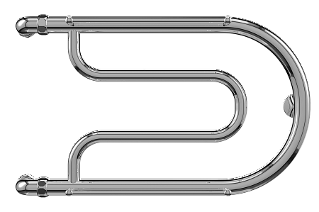Фокстрот AISI 32х2 320х700 Полотенцесушитель  TERMINUS Будённовск - фото 2